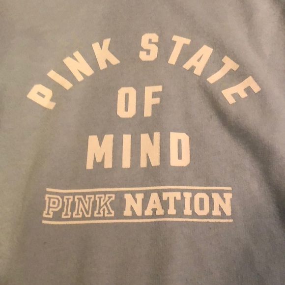 PINK Victoria's Secret Tops - Pink state of mind crew